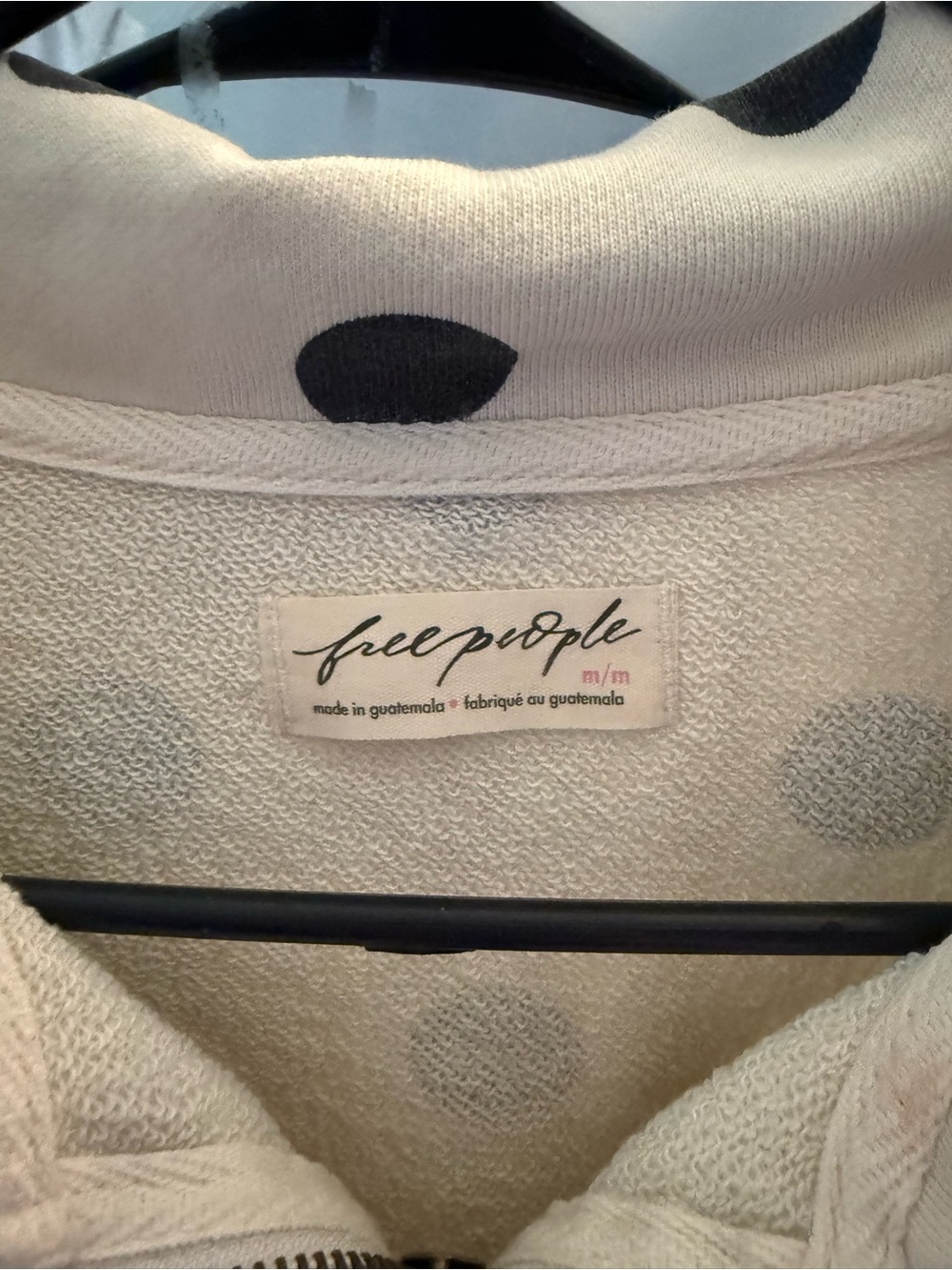 Free People Spot on Half Zip - Picture 3 of 5